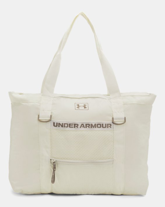 Women's UA Essentials Packable Tote in White image number 0